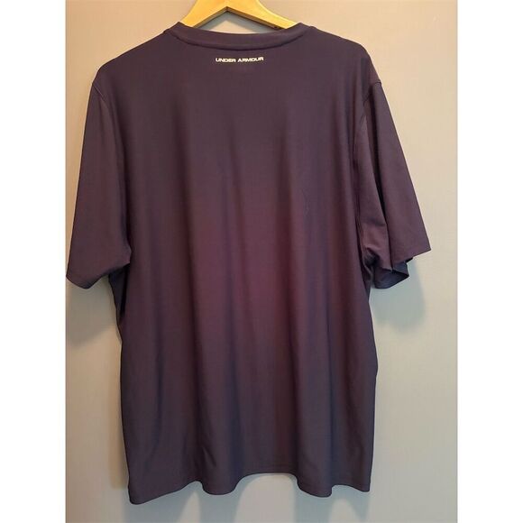 Under Armour Men's XL Blue HeatGear Short Sleeve T-Shirt - Picture 4 of 6